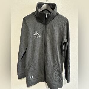 Under Armour UA ColdGear Traveler Full Zip Womens Sweater Semper Fi Fund Size M